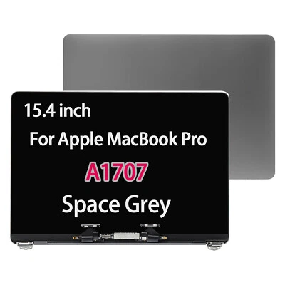 NBLLCD A1707 LCD Screen Assembly for MacBook Pro 15" 2016-2017 661-06376 661-06375 Grey
