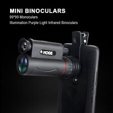Mini Pocket Monocular 99×99 Zoom Low Light Night Vision Portable Telescope Gift