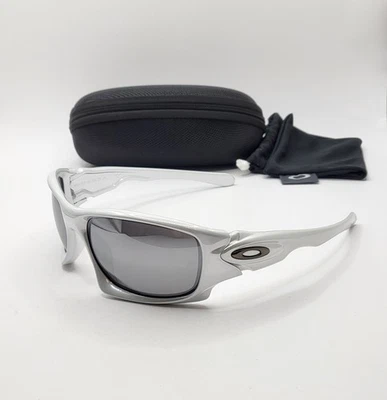 Nuevas gafas de sol OAKLEY TEN X blancas cromadas/galaxia cromadas espejo polarizadas 9128-03 Foto 1 de 4