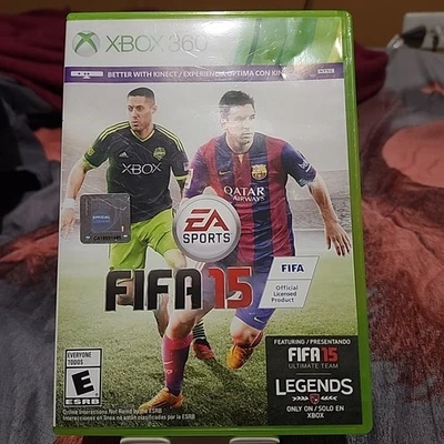 Microsoft Xbox 360 FIFA 15 EA Sports CD Video Game Rated E Everyone - Image 1 of 3