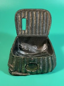 Vintage Creel w/Fish Souvenir Change/ Trinket Tray Ashtray? Washington DC - Picture 1 of 9