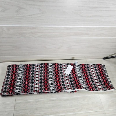 Vera Bradley Cozy Cowl Infinity Scarf Playful Penguins RED Neck Warmer NEW - Image 1 of 4
