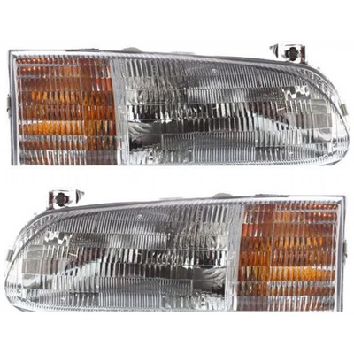 For 1995-1997 Ford Windstar Pair Headlights Driver&Passenger Side - Bulbs Incl. - Image 1 of 4