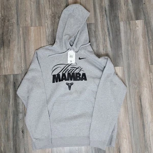 Nike Kobe Bryant Mamba Hoodie Dark Grey Heather MEN'S 2XL HQ1758 063 - Picture 1 of 5