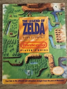 Zelda A Link to the Past Strategy Guide 1992 Map Cut/Partial Nintendo Player’s  - Picture 1 of 21