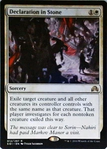 Magic | Shadows over Innistrad | Declaration in Stone | 12 | LP - Picture 1 of 1