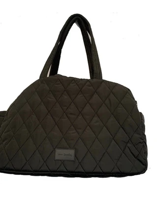 Bolso de viaje Vera Bradley mediano ultraligero negro equipaje de mano Foto 1 de 3