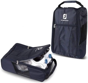 FootJoy Genuine Golf Shoes Bag Zipped Sports Bag Shoe Case - Navy Color - Picture 1 of 1