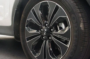Left Right Carbon Tuning Wheel Sticker 18'' 1Set For Kia Sportage R Turbo - Bild 1 von 1