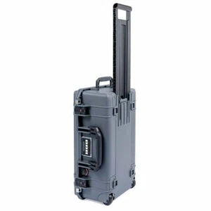 Charcoal & Black Pelican 1535 Air case. TSA locks, lid pouch, travel cubes. - Picture 1 of 3