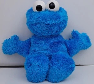 Juguete de peluche Sesame Street Blue Cookie Monster 10" de alto 2010 Hasbro - Imagen 1 de 6