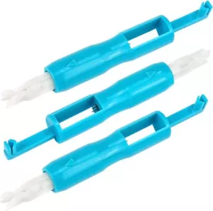 3 x Automatische Nadeleinfädler, Einfädler für Nähmaschine u. Handnähnadeln - Bild 1 von 3