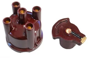 Distributor Cap & Rotor Arm Fits Early VW Beetle VJU4 BR8 ZVVT5Z5 & ZVS75Z6 - Picture 1 of 2