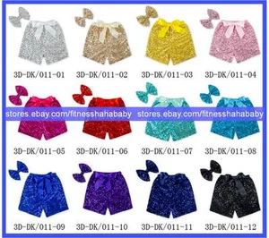 sequin shorts,infant toddler shorts,girls shorts, sparkle shorts, sequin shorts. - Picture 1 of 3