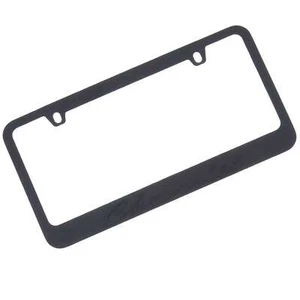 Chevrolet Script License Plate (Black on Black) - Picture 1 of 4