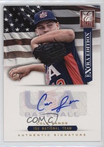 2012 Elite Extra Edition USA Baseball 15U Team Signatures /125 Cole Sands Auto