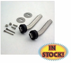 Juliano's 030500 - Jumbo Hollow Door Checks - Polished Stainless - Bild 1 von 3