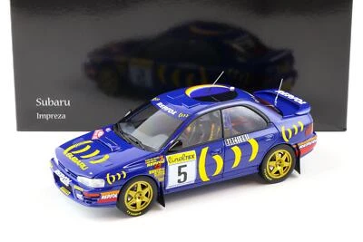 1:18 Kyosho Subaru Impreza 1995 Rallye Monte Carlo #5 Sainz/ Moya Repsol - Bild 1 von 4