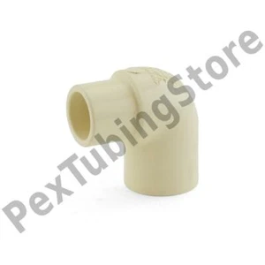 3/4" CPVC CTS 90° Straßenbogen (Zapfen x Steckschlüssel) - Bild 1 von 1