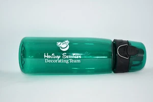 RARO VERDE Parques Disney Servicios Vacacionales Decoración Equipo Botella de Agua! - Imagen 1 de 4