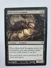 MTG Magic The Gathering Card Bala Ged Scorpion Creature Scorpion Black Rise Of E