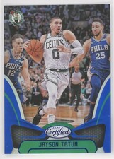 JAYSON TATUM 2018-19 PANINI CERTIFIED BLUE #145/199 CELTICS