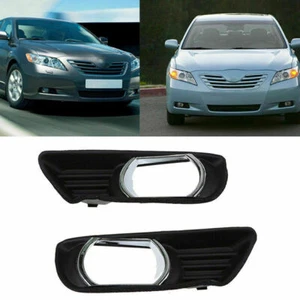 Front Bumper Fog Light Trim Bezel Cover Base Cap for Toyota For Camry 2007-2009 - Picture 1 of 8