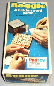 VINTAGE Boggle Word Board Game Palitoy Parker Strategy 1976 COMPLETE RETRO - Picture 1 of 7