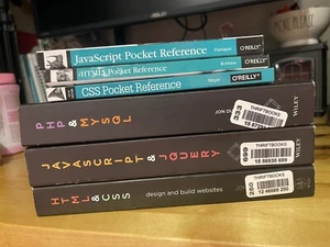 Web Design & Coding Books Bundle - Picture 1 of 1