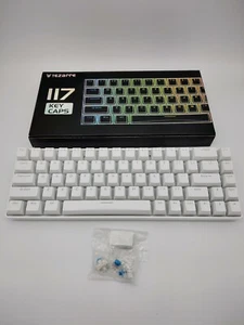 Built Tester CIY 68 CIY68 Hotswap Keyboard DIY 65% 2.4G/Bluetooth Blue Switches - Picture 1 of 1