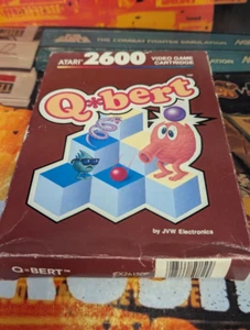 Q-Bert (Parker Brothers 1981) Atari VCS 2600 (Módulo, Caja) clásico juego de 8 bits - Imagen 1 de 4