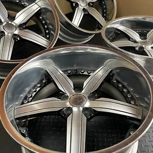 JDM Traffic Star STR 3P Welded HI LO 4Wheels no tires 19x9+3 10-1 5x114.3 - Picture 1 of 24