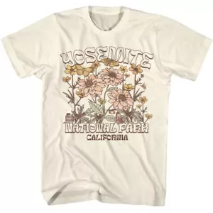 Yosemite Blumenmuster Nationalparks Marken Shirt - Bild 1 von 2