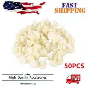 50 Pcs Door Trim Panel Clips for Chevrolet K1500 C3500 K10 Truck SUV 1988-2000 - Bild 1 von 7
