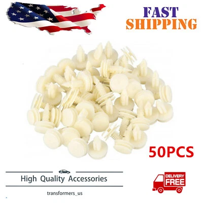 50 piezas clips de panel de moldura de puerta para camioneta Chevrolet K1500 C3500 K10 SUV 1988-2000 Foto 1 de 4