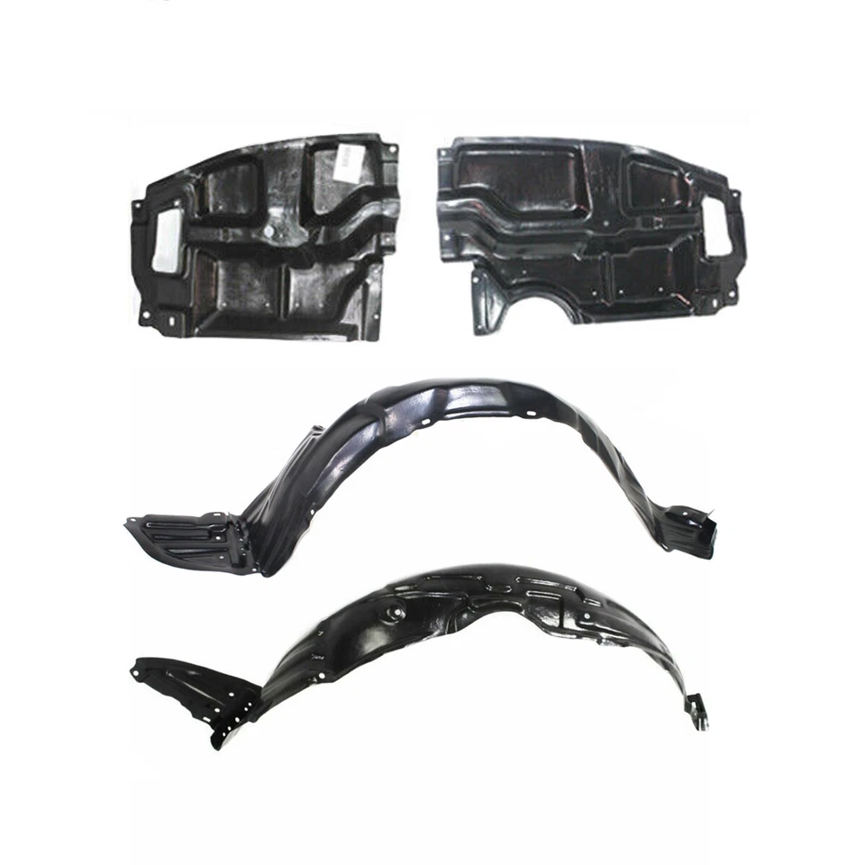 Front Fender Liner & Engine Under Cover Set For 2005-2010 Scion tC SC1248105 Foto 1 de 4