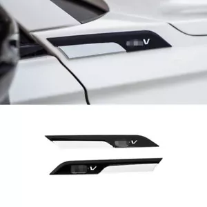 Glossy Black Front Door Side Fender Cover Trim For Honda CR-V CRV 2023 2024 2025 - Picture 1 of 8