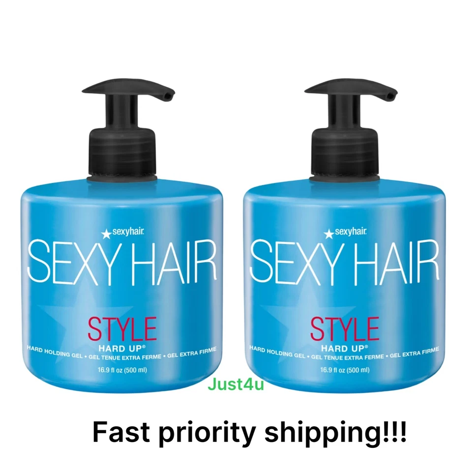 Style Sexy Hair Hard Up Holding Gel, 16.9oz. (2PACK) NEW!!! - Image 1 of 1