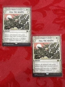 2x Magic The Gathering - Fell The Mighty - Raro - #1 OTJ - Noticias de última hora x2 - Imagen 1 de 5