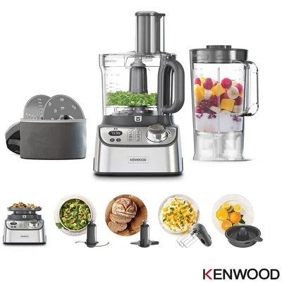 Kenwood MultiPro Compact Food Processor Weight Scales 10 Attachments FDM71.450 - Image 1 of 4