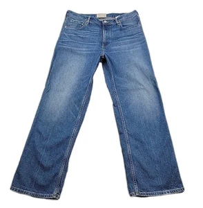 Pantalones de mezclilla rectos Everlane para mujer The Cheeky talla 32R algodón orgánico medidas 34x28 - Imagen 1 de 12
