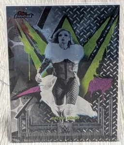 Becky Lynch WWE Raw 2025 Topps Finest Uncommon #163 Wrestling Card - Picture 1 of 2