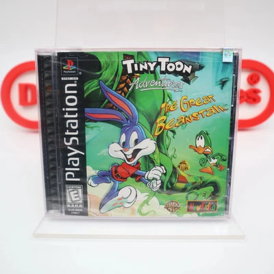 Juego PS1 PlayStation 1 TINY TOON ADVENTURES: THE GREAT BEANSTALK - ¡NUEVO Y PRECINTADO! Foto 1 de 4