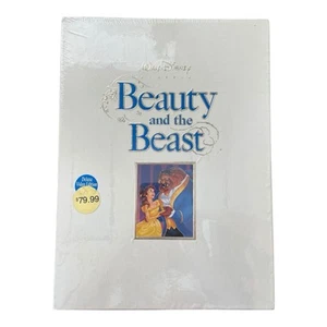 Beauty and the Beast Deluxe Video Edition VHS & CD Sealed - Picture 1 of 2