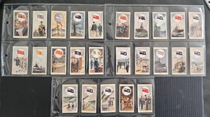 1926 Great Britain Wills Flags of the Empire Set of 25/25 Cigarette Cards - Picture 1 of 5