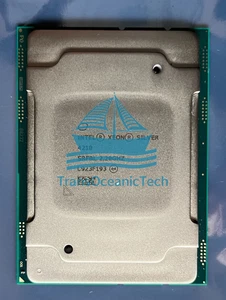 Intel Xeon Silver 4210 SRFBL 2.20GHz 13.75MB 10-Core LGA3647 CPU Processor - Picture 1 of 1