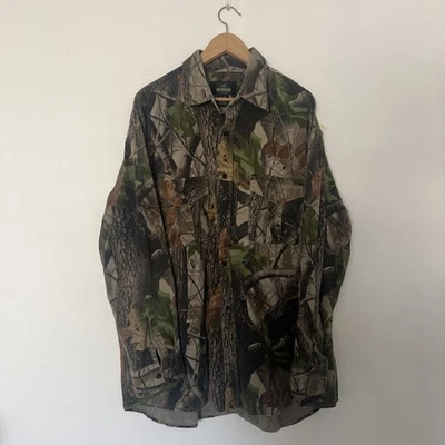 Men’s Red Head RealTree Bass Pro Shops Camouflage LongSleeve Shirt 2x - Image 1 of 4