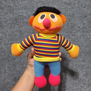 Vintage 80s Ernie Playskool Plush Stuffed Animals Nostalgia 90s Sesame Street - Picture 1 of 6