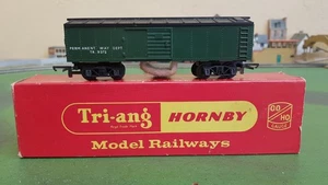 Tri-Ang Hornby R344 Permanent Way Dept Schienenreinigungswagen, grün, verpackt - Bild 1 von 10