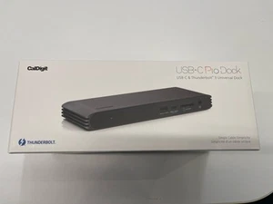 Station d'accueil CalDigit USB Pro Thunderbolt Dock USBCPRODOCK-US07-SG NEUF - Photo 1/6